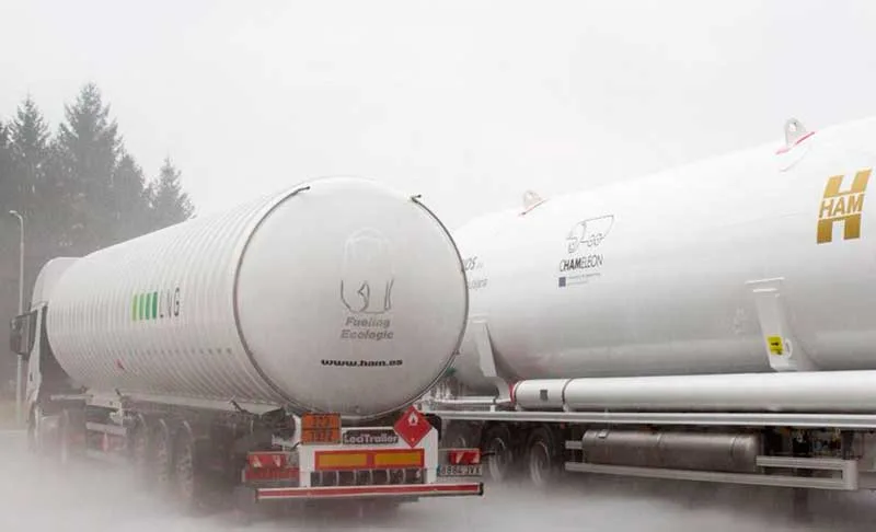 Flotta autobotti Ham GNL