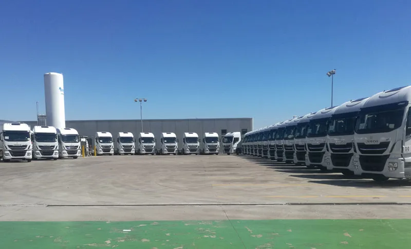 GNL flotta Ham autobotti