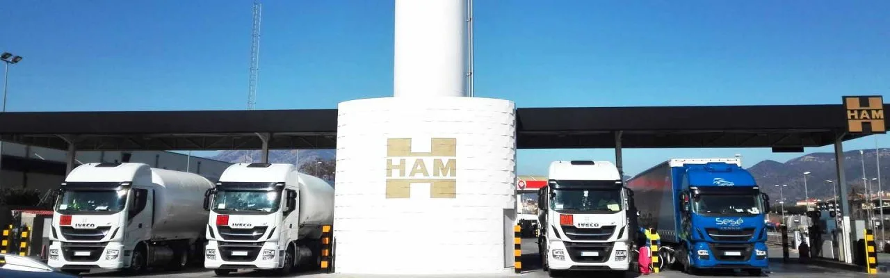 Stazioni transporto pesante GNL Ham Italia
