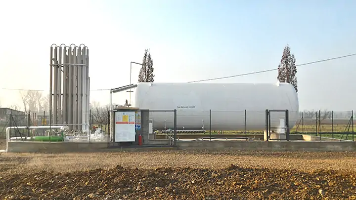 HAM Italia progetta e costruisce impianti di rigassificazione del GNL per uso industriale e civile.